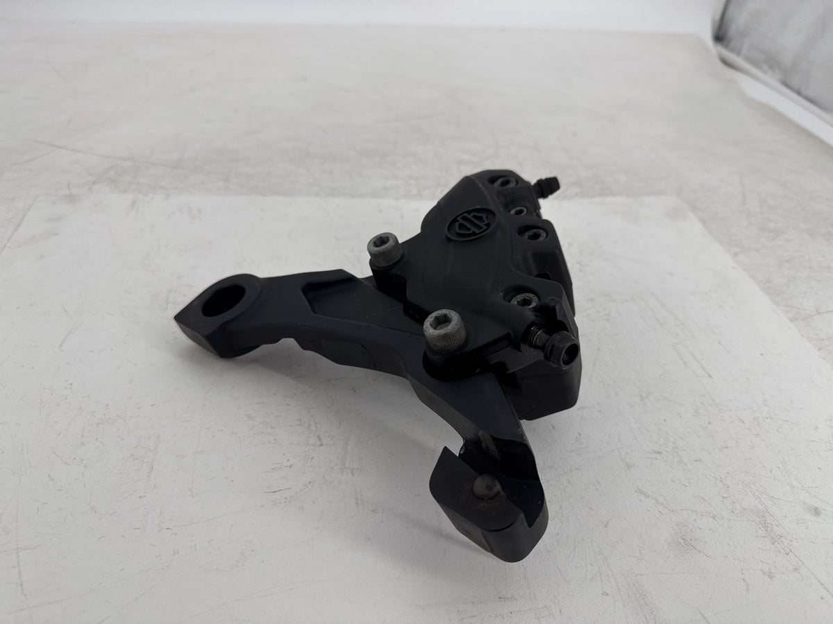 2013 Harley Street Glide Touring FLHX OEM Rear Back Brake Caliper w/ Bracket