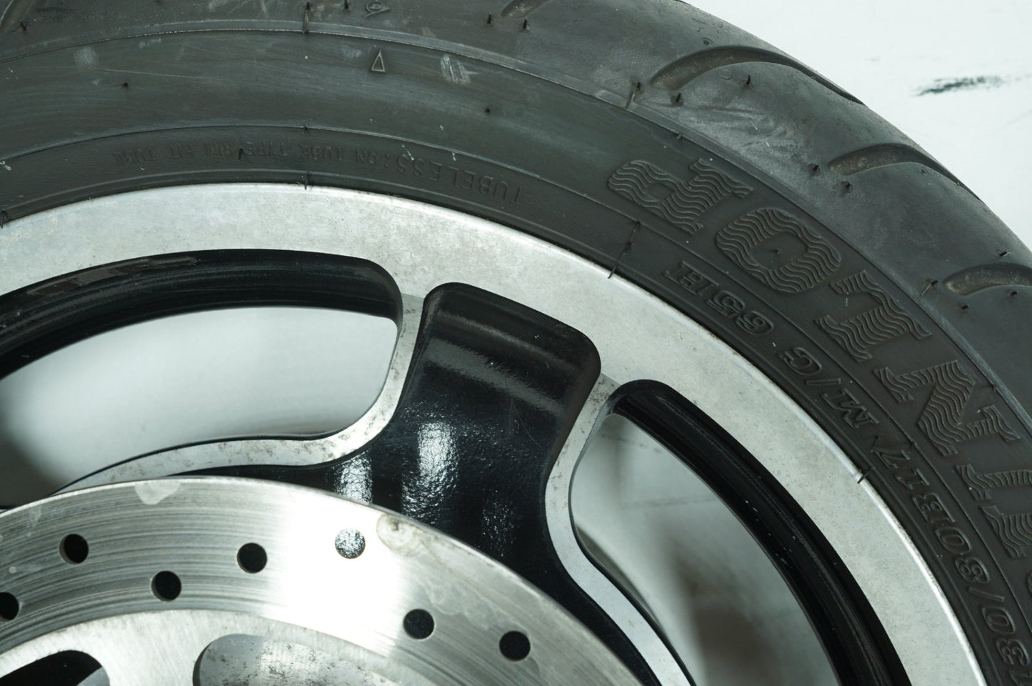 2008 - 2013 Harley-Davidson Touring Electra Police Front & Rear Wheel Rim Tire 41285-09