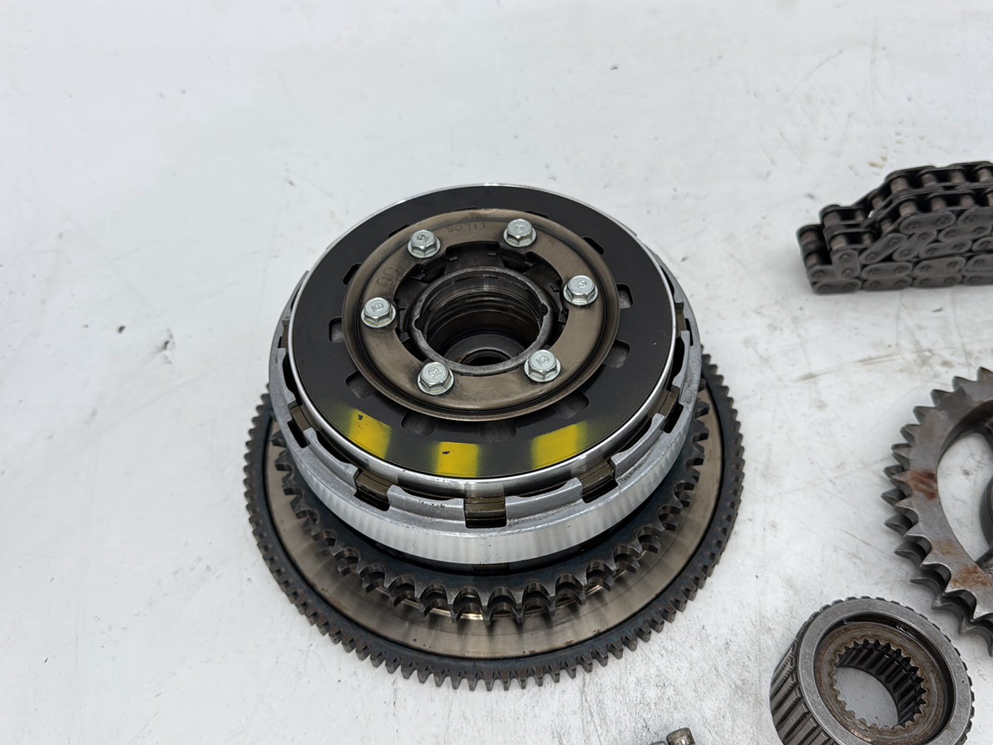 2012 Harley Dyna FXDF Fat Bob OEM Clutch Basket Chain Tensioner Kit