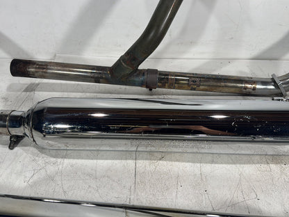 1998 Harley Touring FLHTCUI Electra Glide Ultra OEM Exhaust Header Pipes Muffler