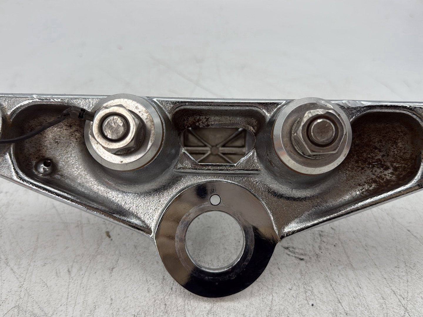 1998 Harley Softail Custom FXSTC OEM Front Fork Upper Triple Tree Clamps