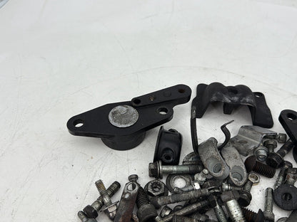 1999 - 2006 Harley-Davidson Touring Road King Police Hardware Bolts Nuts & Brackets w/ Left Right Swingarm Rear Fork Brackets