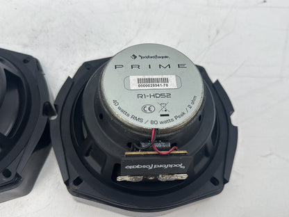 08 Harley Touring Electra Glide Left Right Sound Audio Speakers Rockford R1-HD52