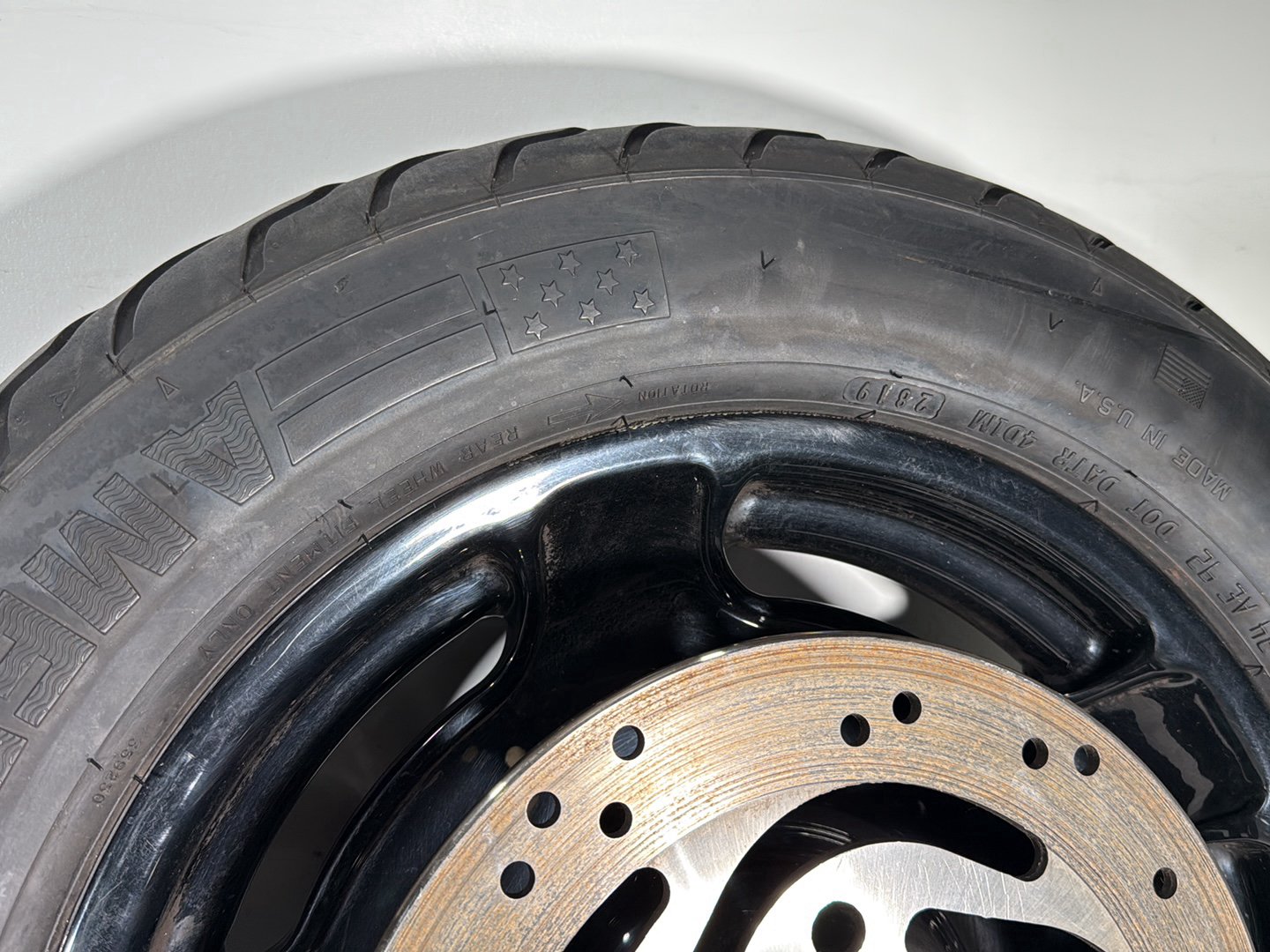 2000 Harley Touring FLHTCI Electra Glide Classic OEM Front & Rear Wheel Rim Tire