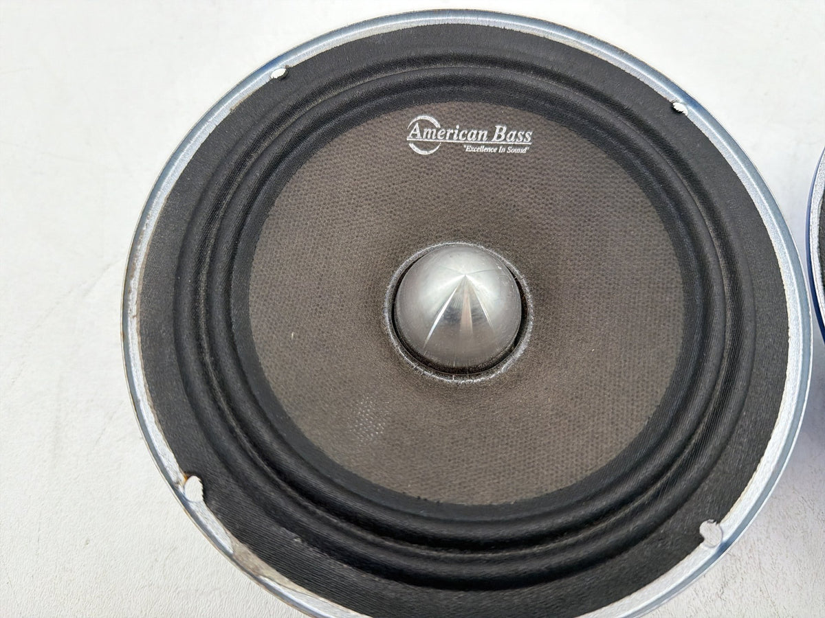 2002 Harley Electra Touring Left Right Sound Audio Speakers American Bass 6.5”