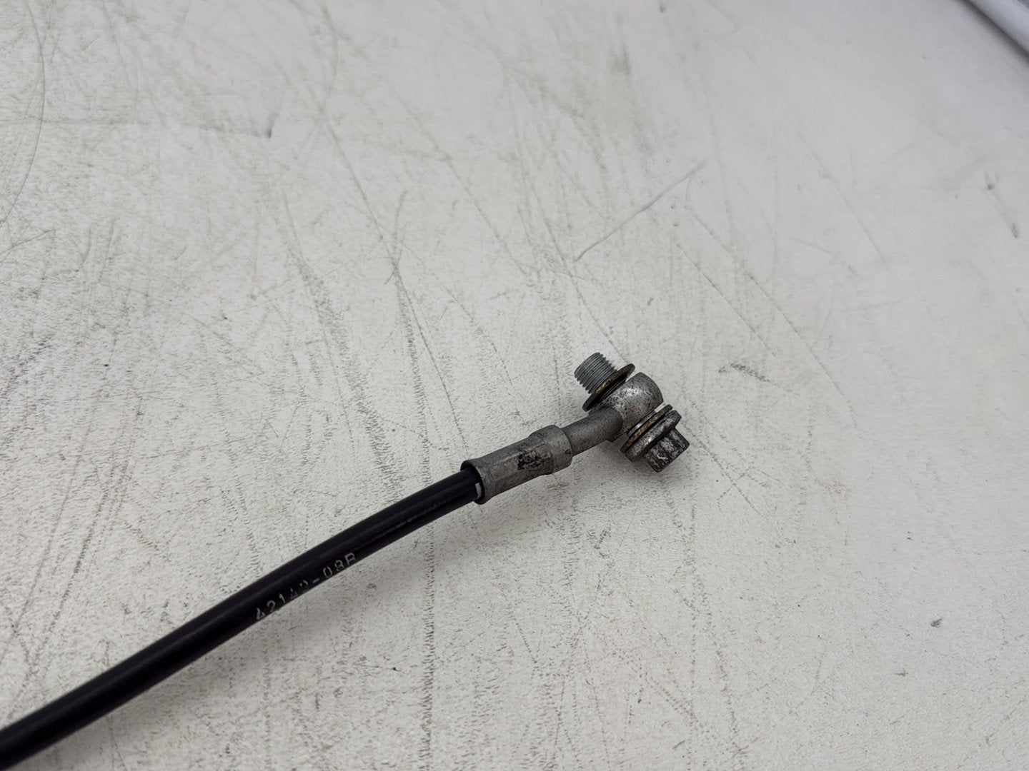 2012 Harley Dyna Super Glide Custom FXDCI OEM Rear Brake Hose Line Pipe NON-abs