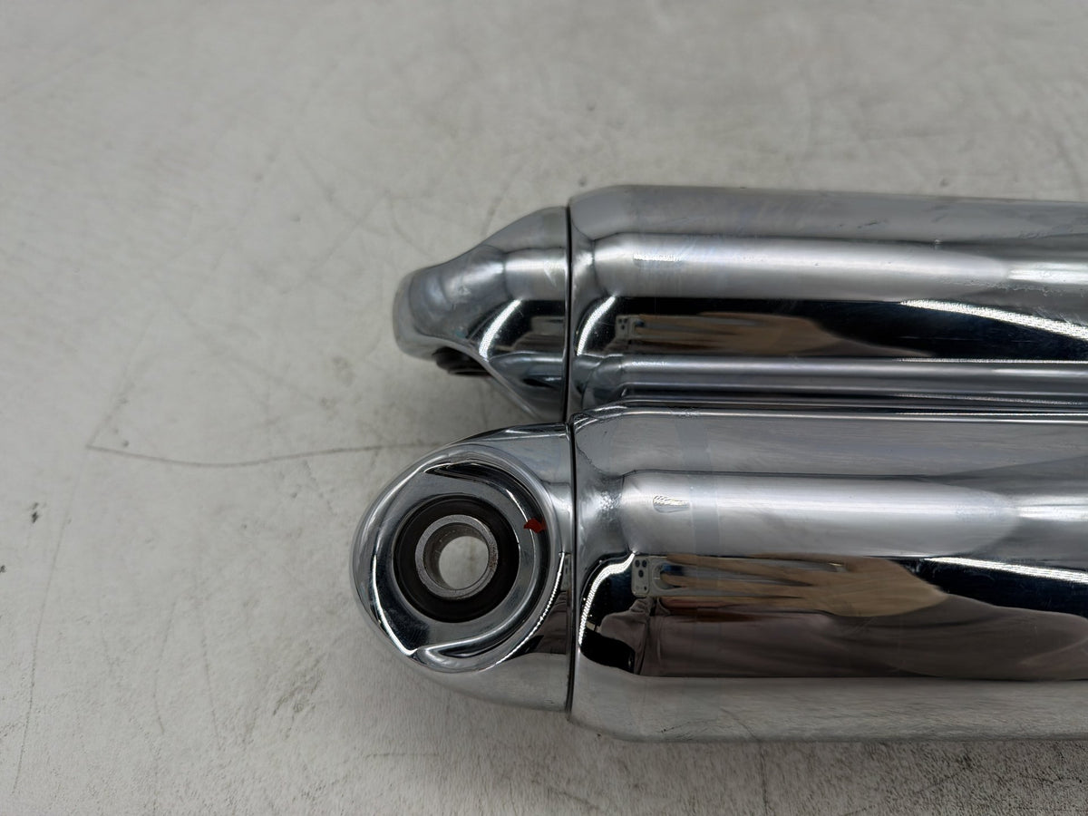 2012 Harley Dyna Fat Bob FXDF 103 OEM Rear Left Right Shock Absorbers 12"