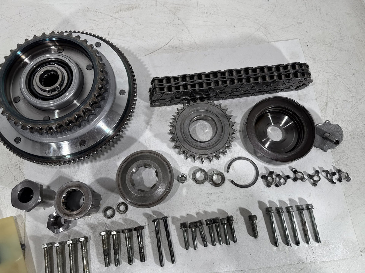 04 Harley Heritage Softail Classic FLSTCI OEM Clutch Basket Chain Tensioner Kit