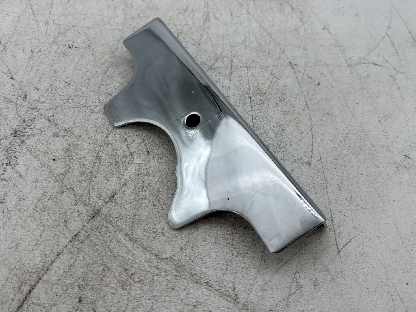 2003 Harley Dyna Wide Glide FXDWG OEM Front Fork Bracket Cover 45685-93