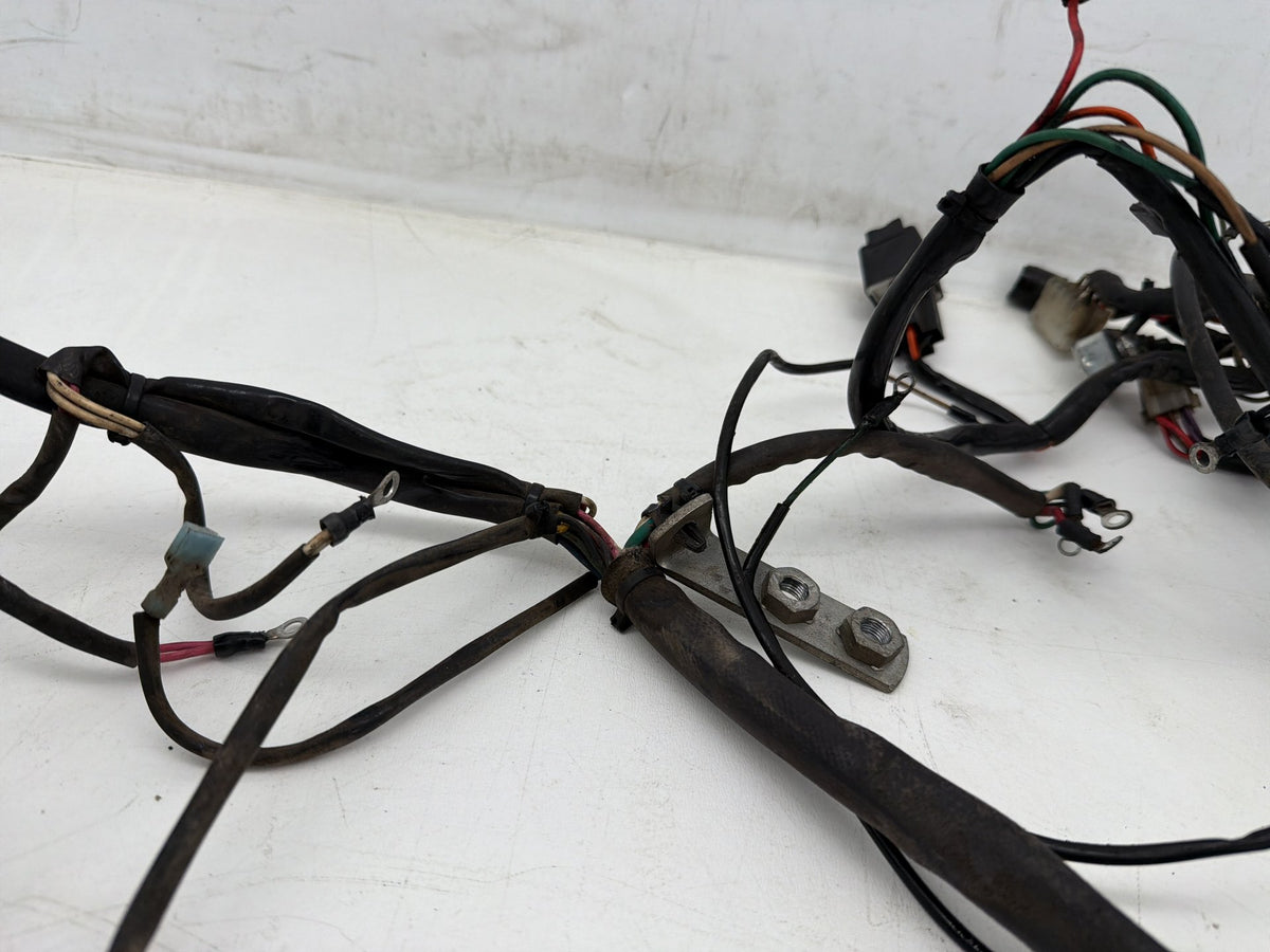 1991 Harley Sportster 883 XLH883 OEM Main Wire Wiring Harness Loom w/ Headlight