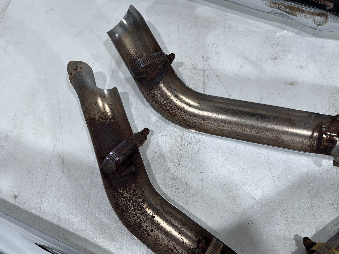 2013 Harley Forty-Eight Sportster 1200X OEM Exhaust Header Pipes Muffler