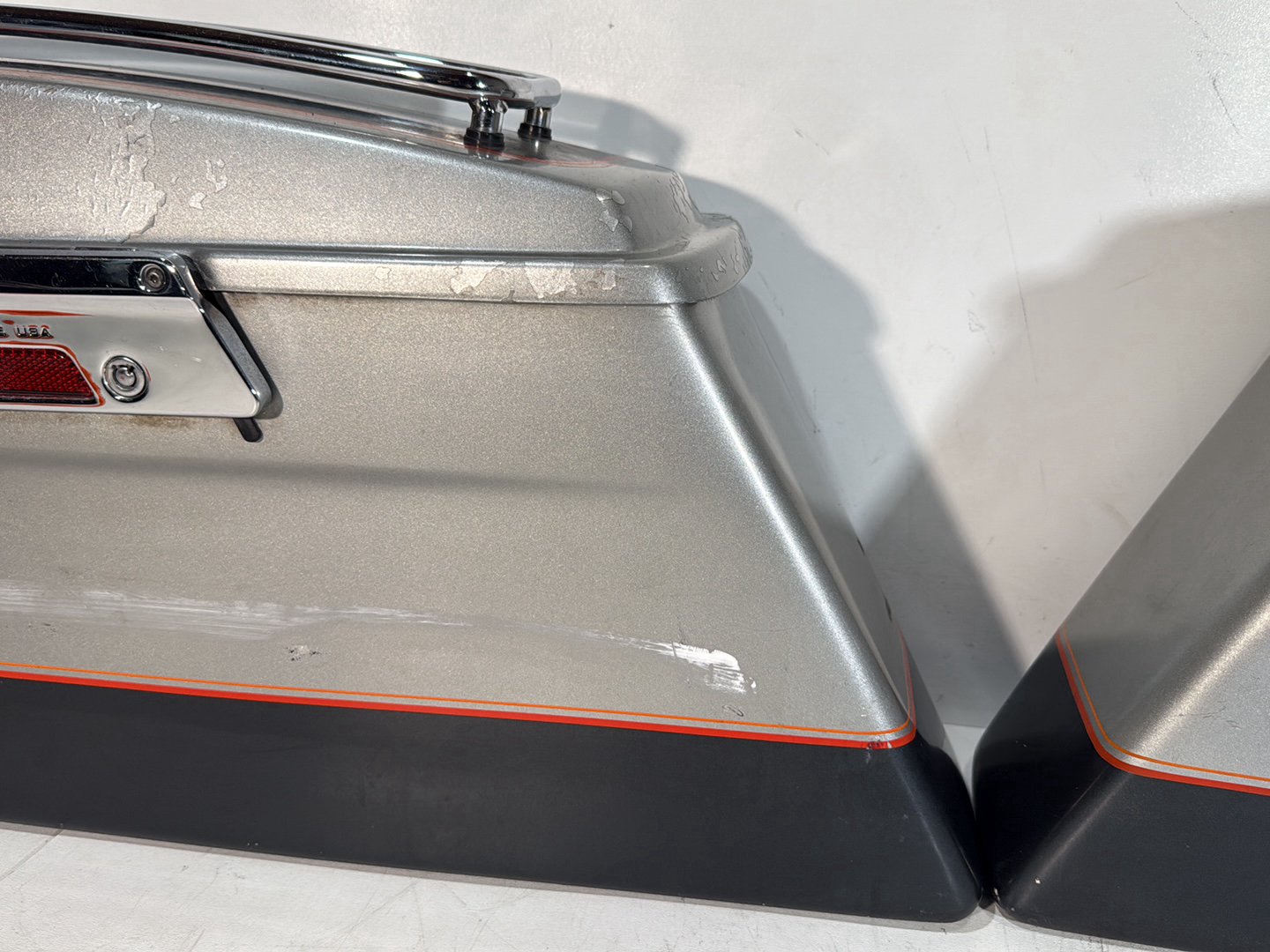 1984 - 1998 Harley-Davidson Touring Electra Glide Classic Left Right Saddlebags Luggage NOKey 90752-93