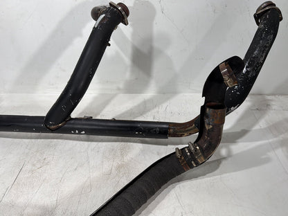 2004 Harley Road King Touring Custom FLHRSI OEM Exhaust Header Muffler Pipes Screamin Eagle