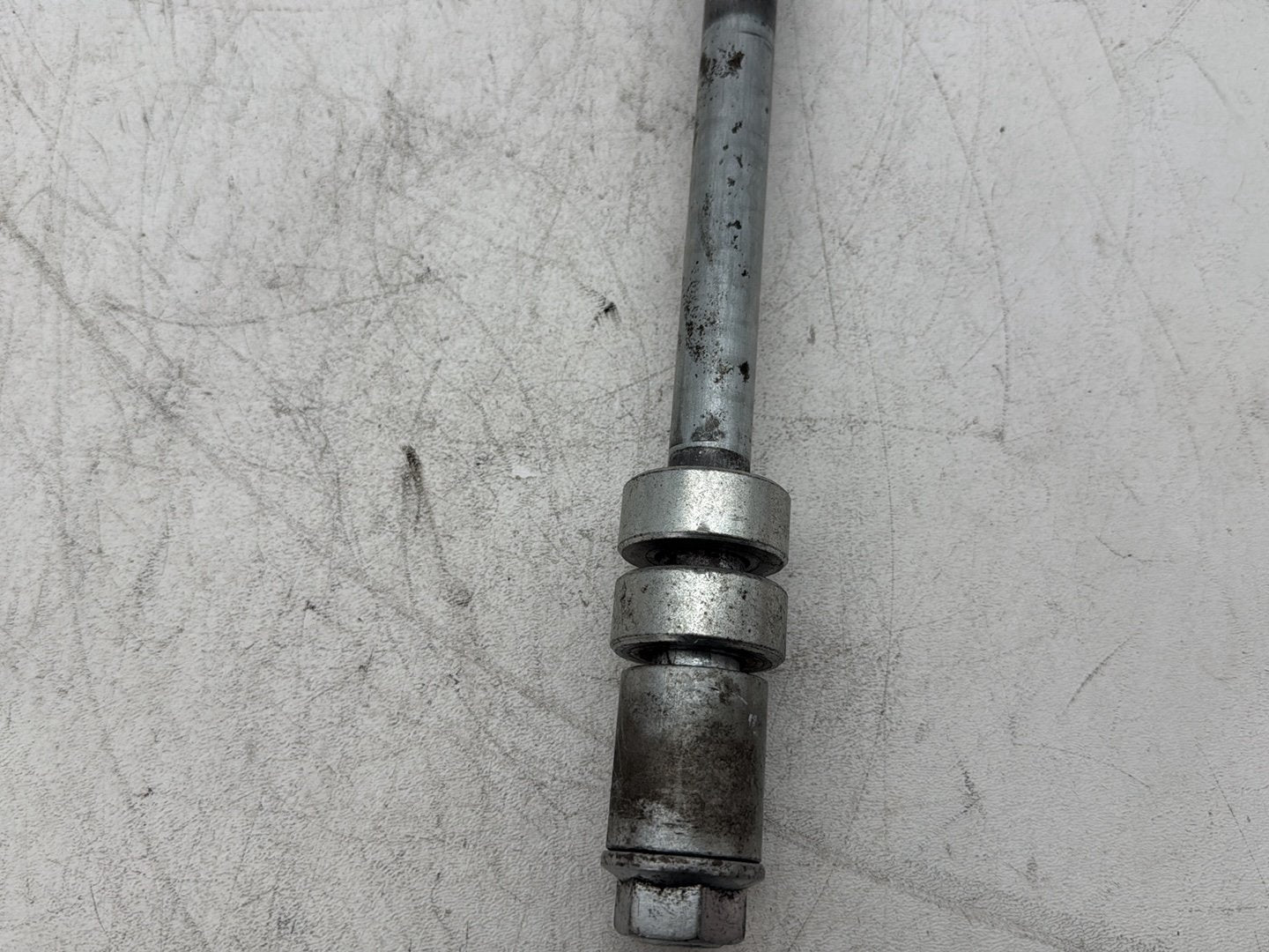 1998 Harley Softail Custom FXSTC OEM Rear Wheel Axle Bolt Shaft