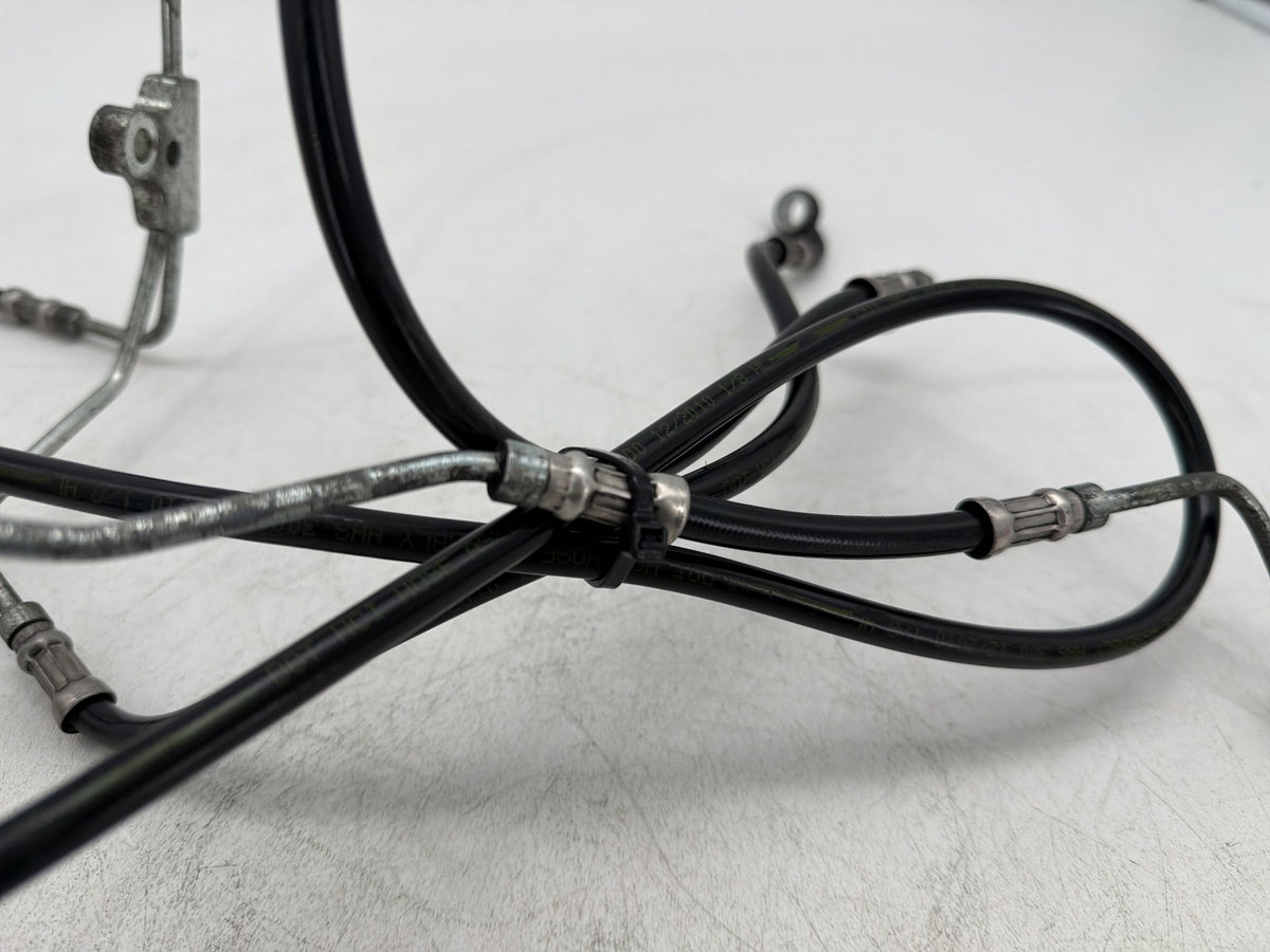 2011 Harley Electra Glide Touring Police OEM Front Brake Hose Line Pipe ABS