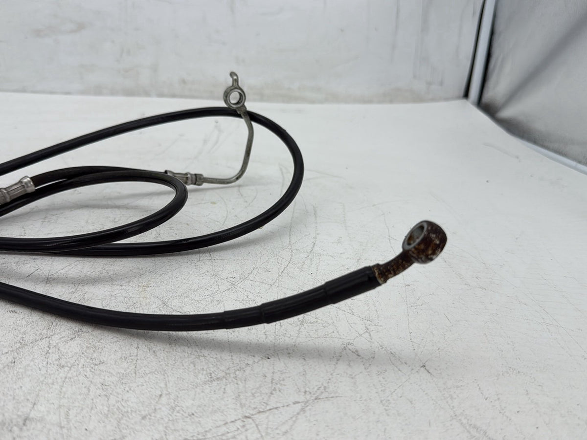 2010 Harley Road King Touring Classic OEM Front Brake Hose Line Pipe ABS