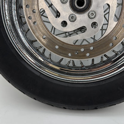 1991 - 2003 Harley-Davidson Sportster Base 1200 Rear Wheel Rim Tire Spoked  	40975-05A