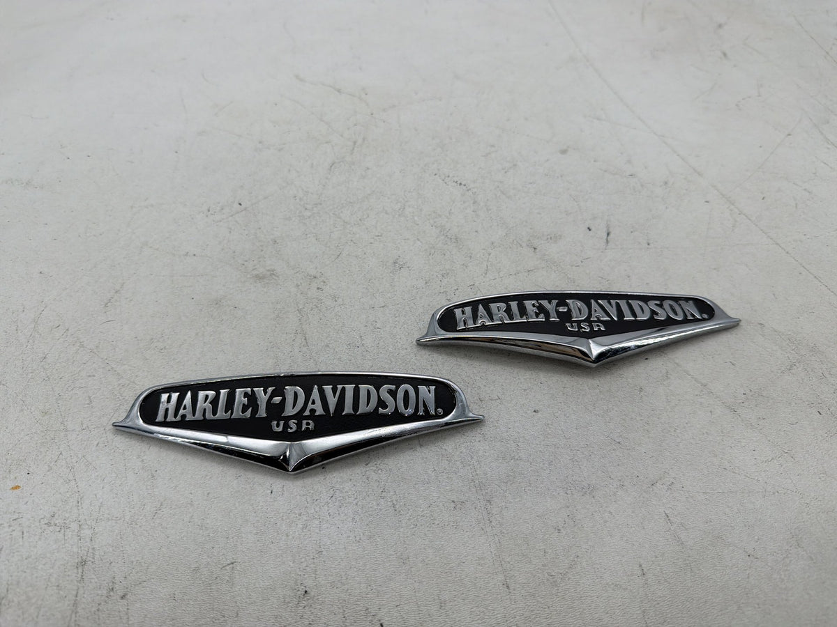 2004 Harley Road King Touring Classic OEM Fuel Tank Badges Trim Logo Sticker