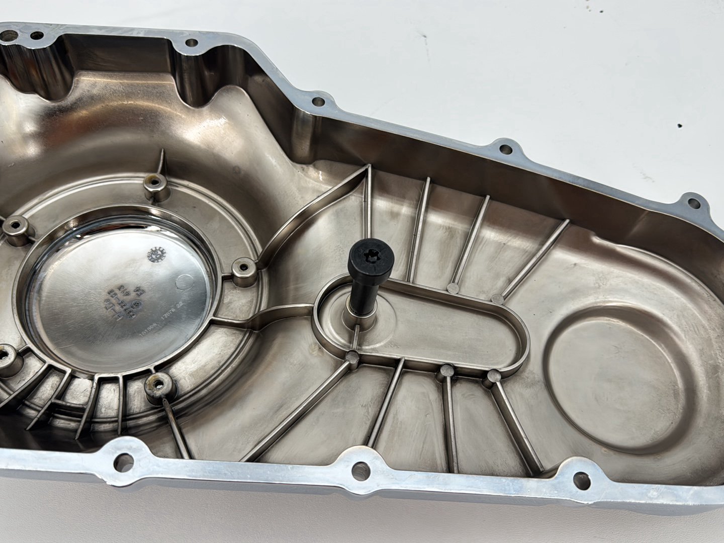 2007 Harley Softail Heritage Classic FLSTC OEM Outer Primary Clutch Cover