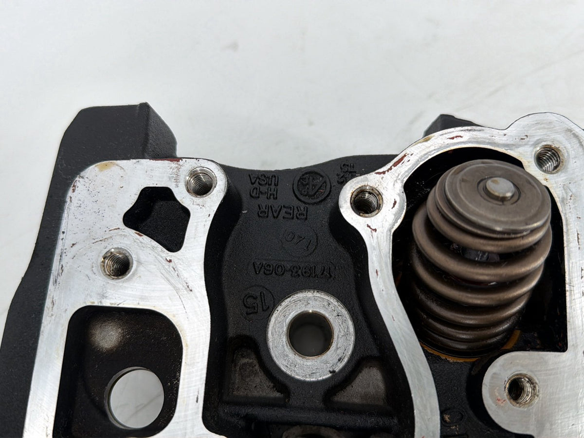 15 Harley Electra Glide Touring Ultra Low OEM Rear Twin Cam Engine Cylinder Head