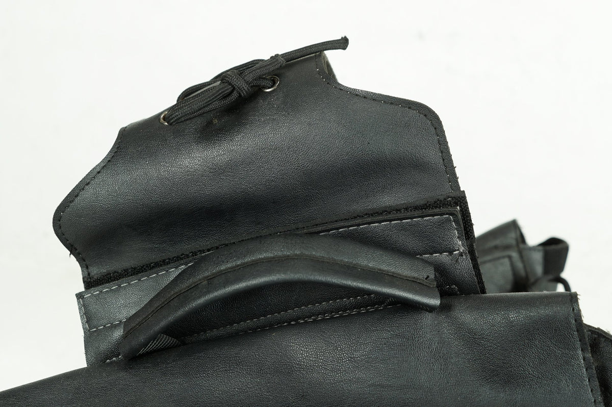 2015 Harley Dyna FXDB Street Bob OEM Rear Left Right Saddlebags Luggage Leather