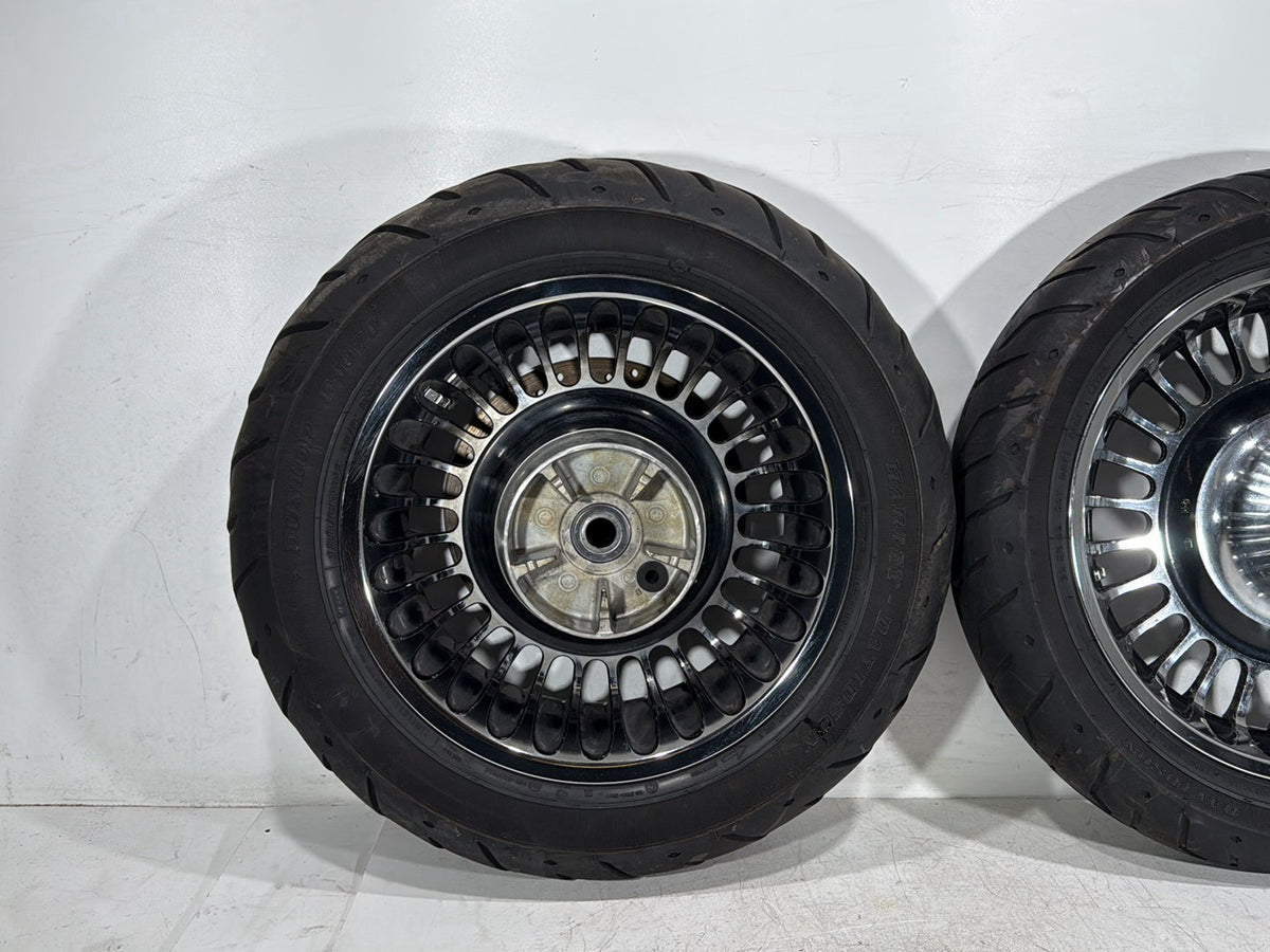 2010 Harley Electra Glide Touring Ultra OEM Front & Rear Wheel Rim Tire 16" 17"
