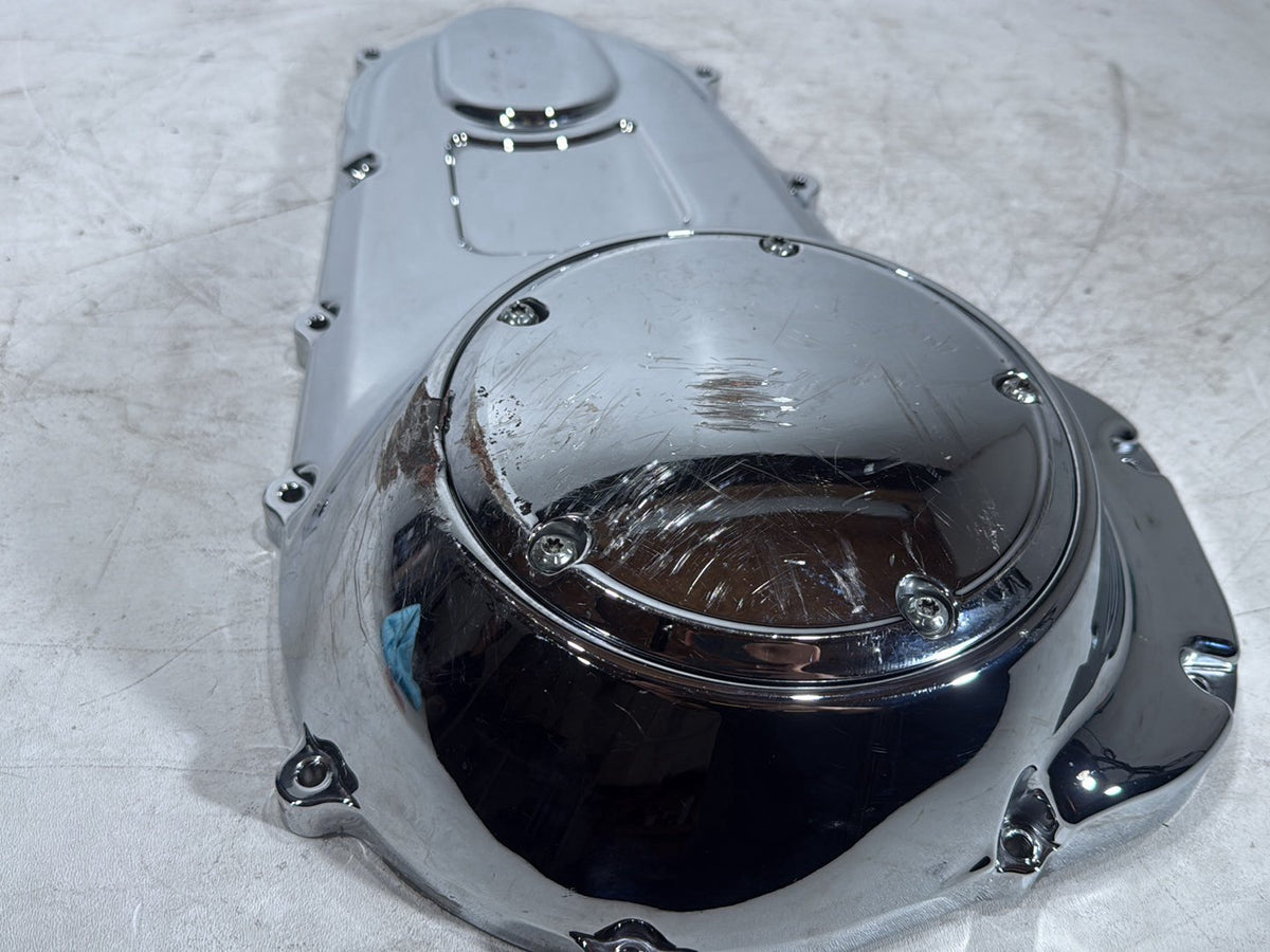 2007 Harley Street Glide Touring FLHX OEM Outer Primary Clutch Cover