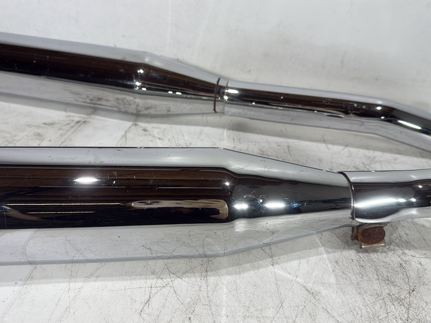 2007 Harley Street Glide Touring FLHX OEM Exhaust Header Pipes Muffler