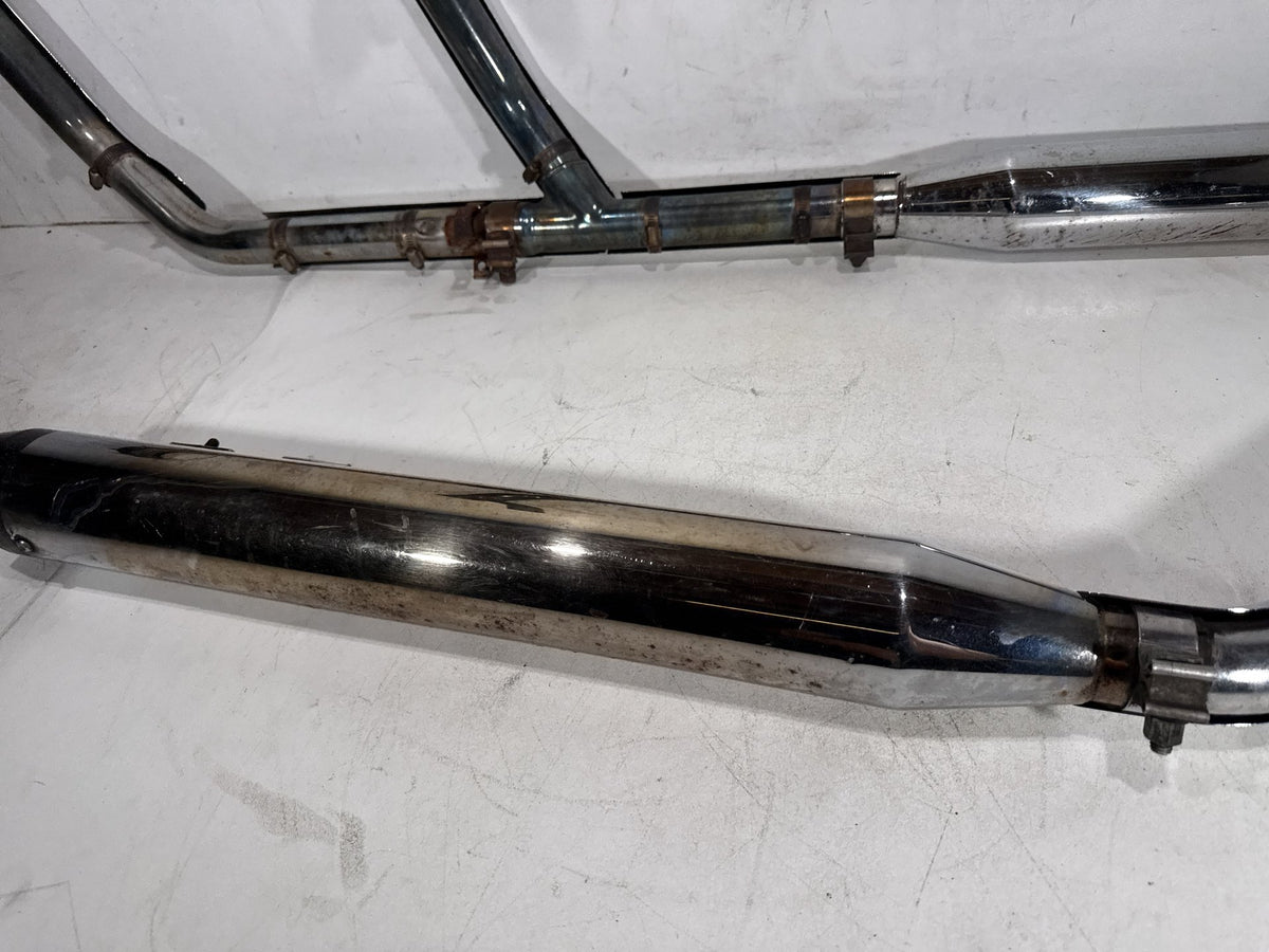 2001 Harley Electra Glide Touring Classic Exhaust Header Pipes Muffler RINEHART