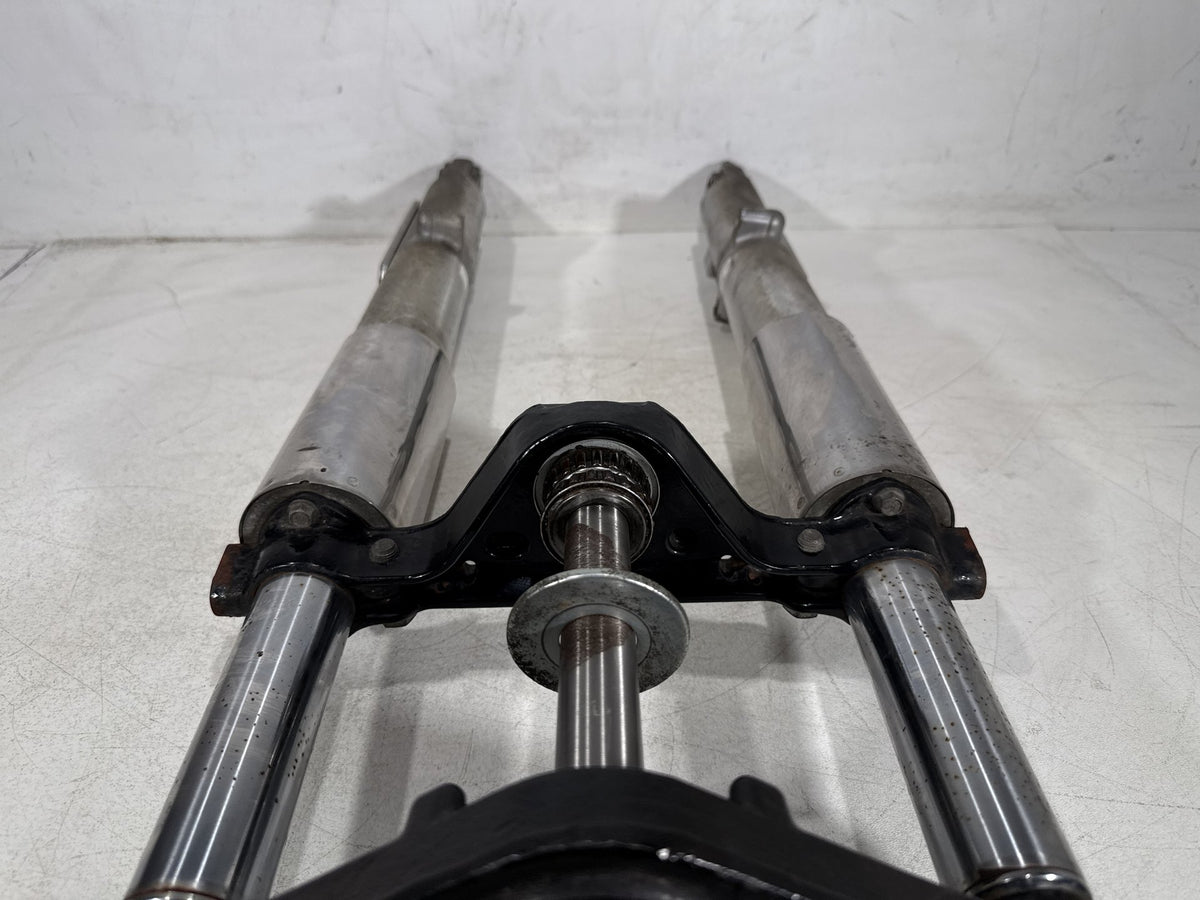 2013 Harley Street Glide Touring Front Triple Tree Set & LH RH Fork Legs Sliders