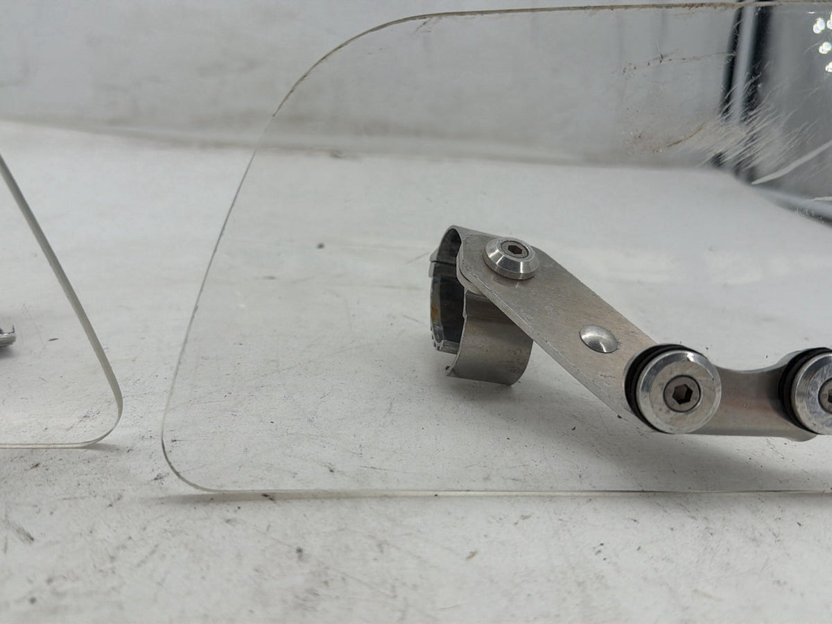 2005 Harley Softail Springer FLSTSCI OEM Left Right Flare Wind Deflector Cover