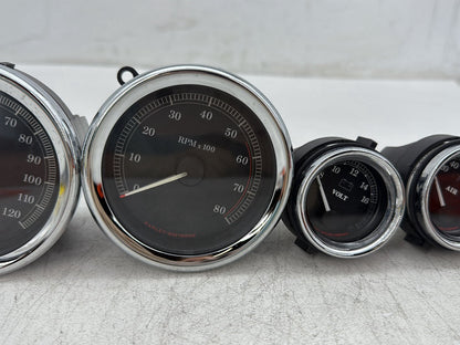 2005 Harley Electra Glide Touring Ultra FLHTCUI OEM Air Oil Volt Fuel Tacho Speedo Gauges