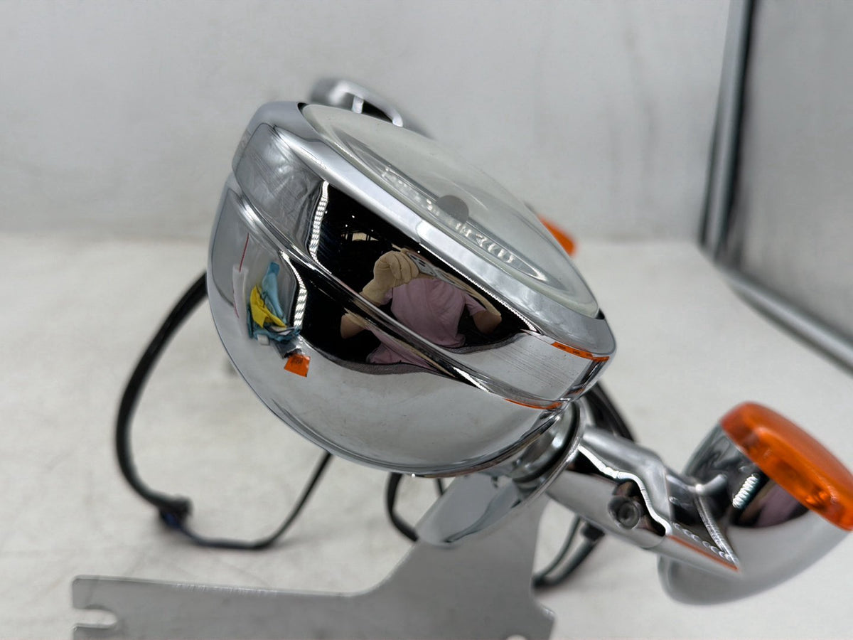 2007 Harley Electra Glide Touring OEM Front Turn Signal Indicators Aux Light Bar