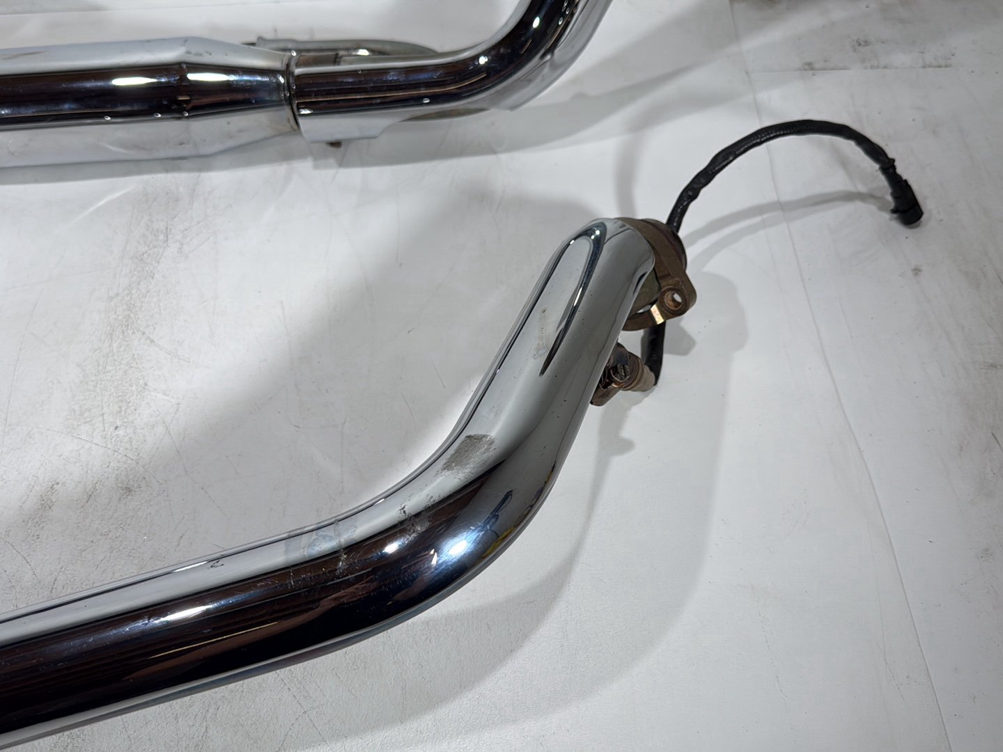 2007 Harley Softail Heritage Classic FLSTC OEM Exhaust Header Pipes Muffler