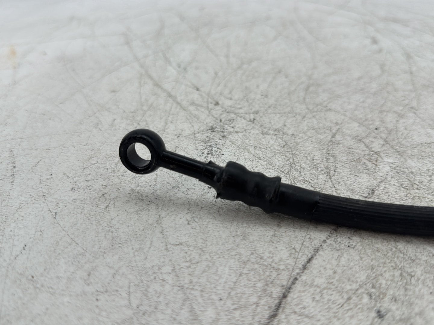 2003 Harley Dyna Wide Glide FXDWG OEM Rear Brake Hose Line Pipe