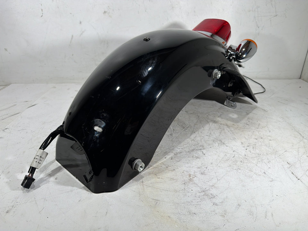 2009 Harley Street Glide Touring FLHX OEM Rear Wheel Fender & Turn Signals Bar