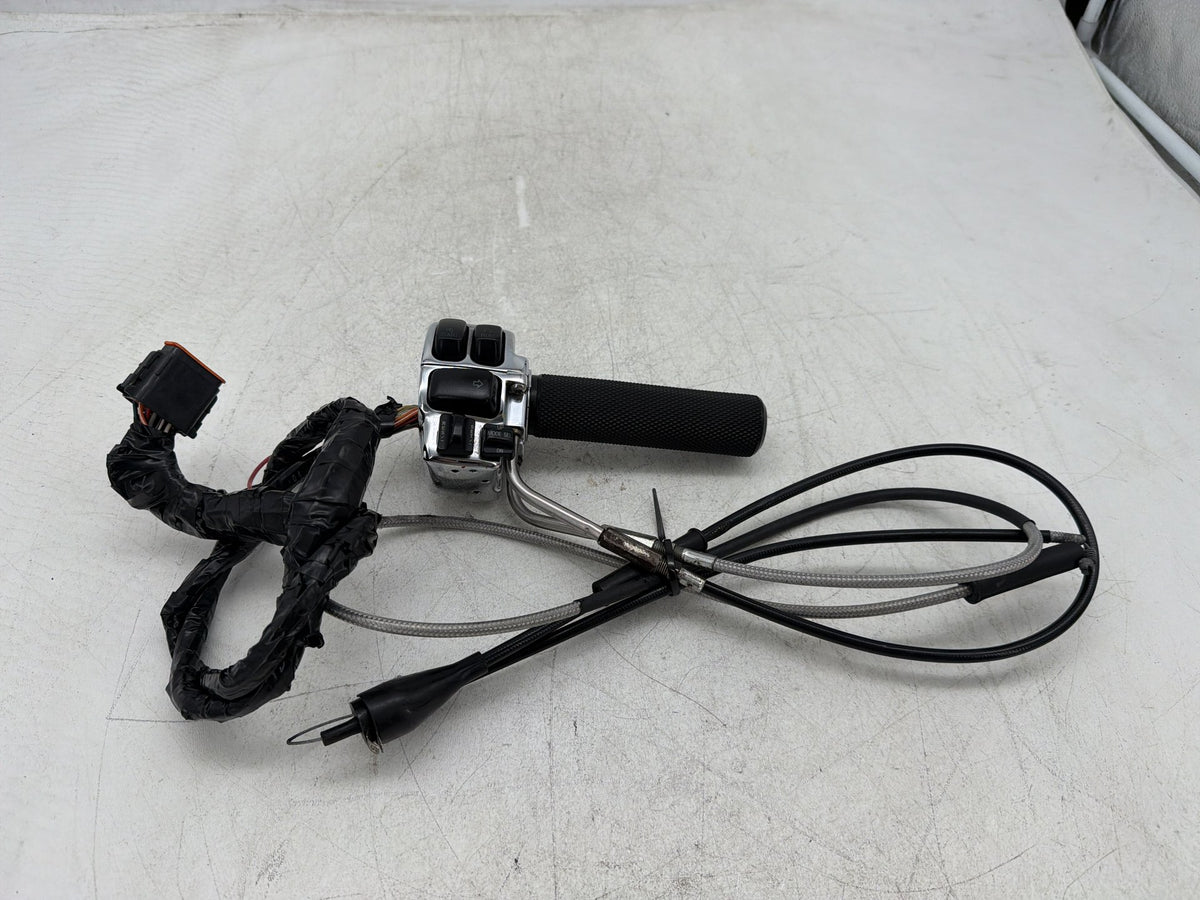 04 Harley Electra Glide CVO Eagle OEM Right Engine Start Kill Switches Controls