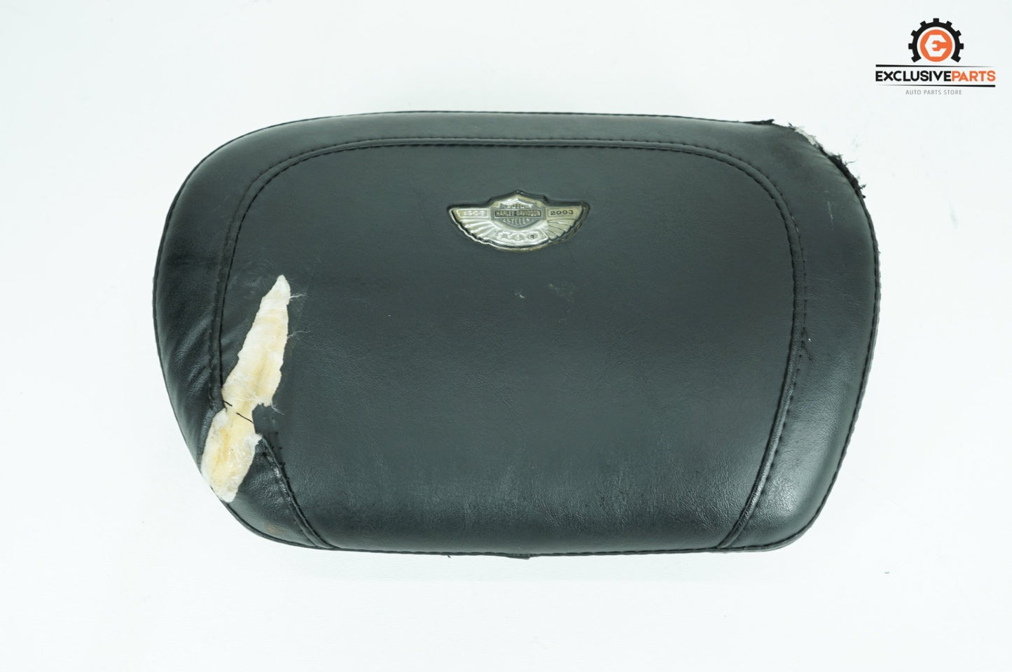 03 Harley Touring Road King Classic OEM Rear Passenger Backrest Cushion Pad TORN