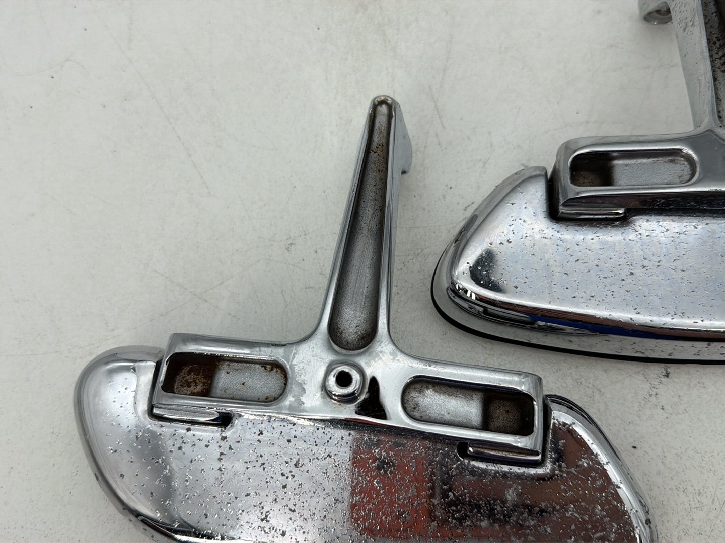 2007 - 2012 Harley-Davidson Touring Street Glide Left & Right Passenger Floorboard Foot Rest