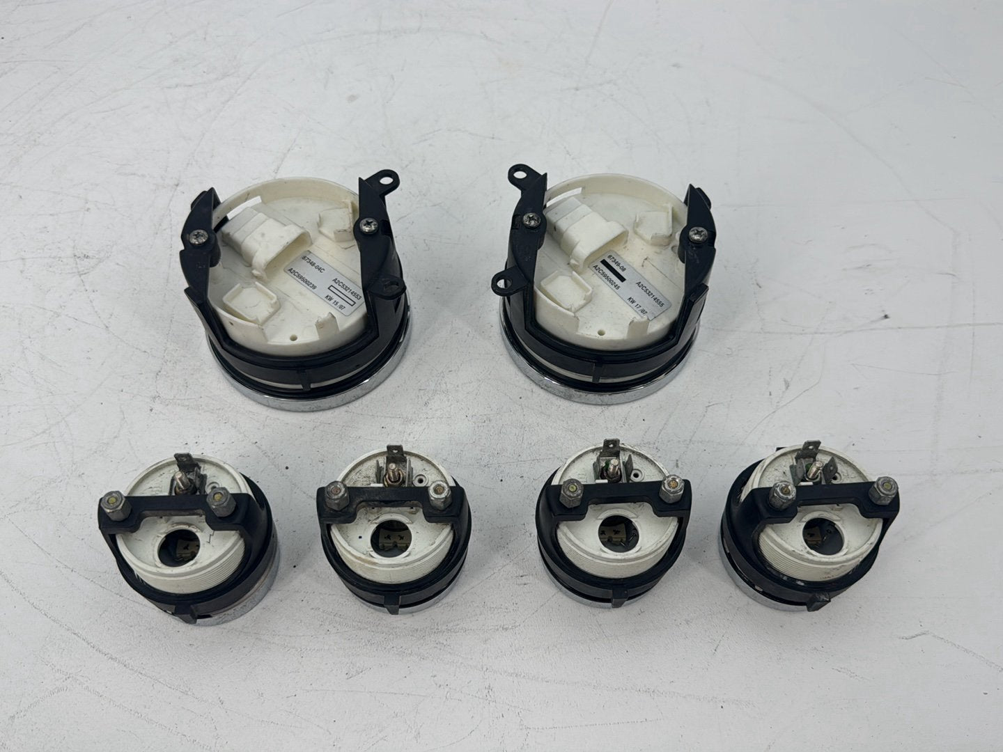 2008 Harley Touring FLHT Electra Glide OEM Air Oil Volt Fuel Tacho Speedo Gauges