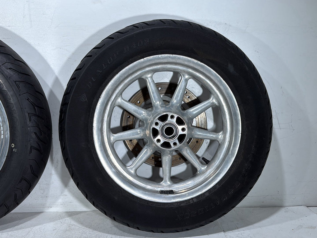 2006 Harley Electra Glide Touring Ultra OEM Front & Rear Wheel Rim Tire 16"