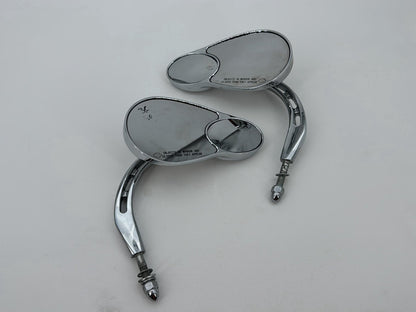 2007 Harley Softail Heritage Classic FLSTC OEM Left Right Rear View Mirror