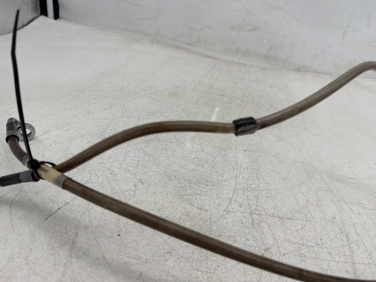 2002 Harley Dyna Wide Glide FXDWG OEM Front Brake Hose Line Pipe