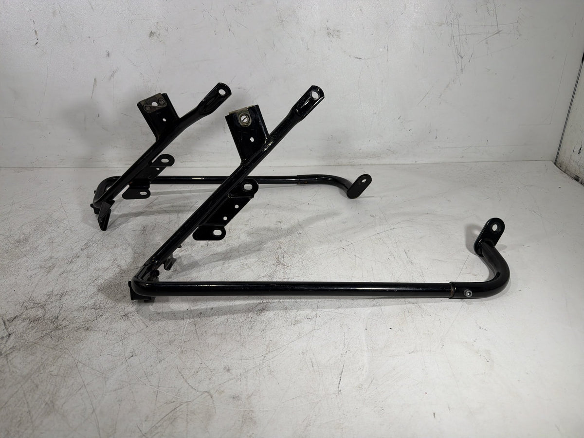 2010 Harley Street Glide Touring OEM Rear Left Right Saddlebag Guard Rails Bar