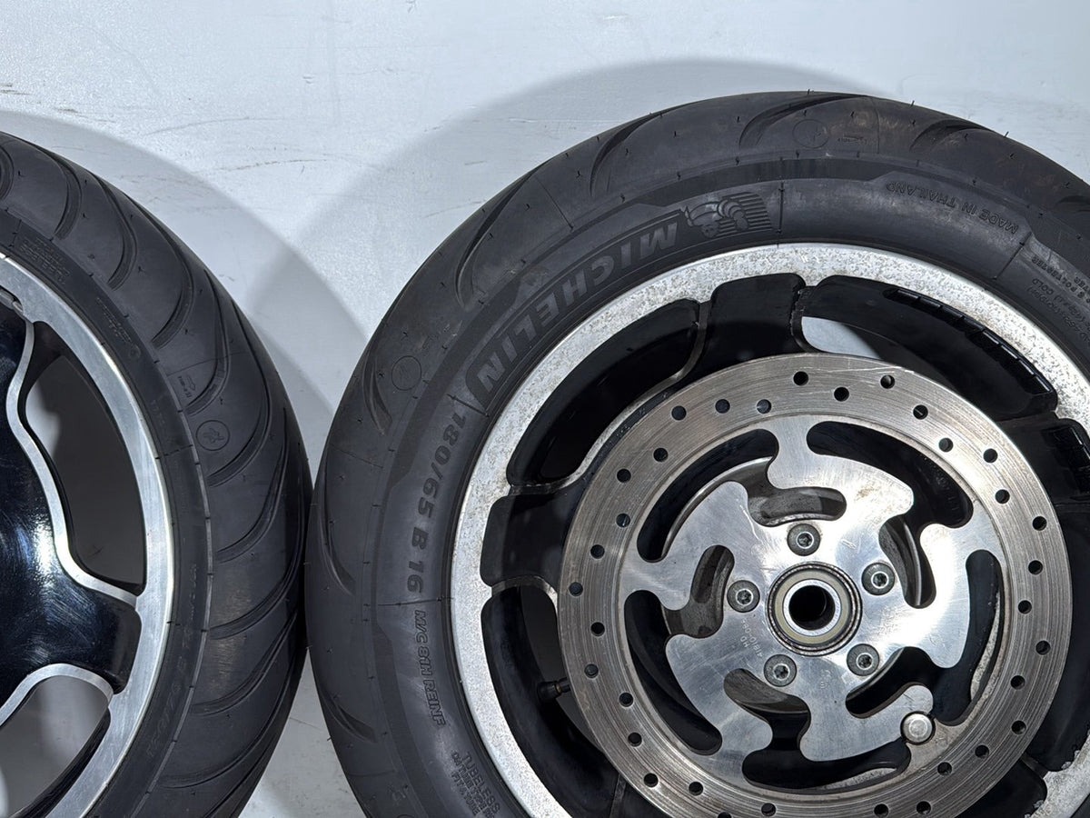 2011 Harley Road Glide Touring FLTRX OEM Front & Rear Wheel Rim Tire
