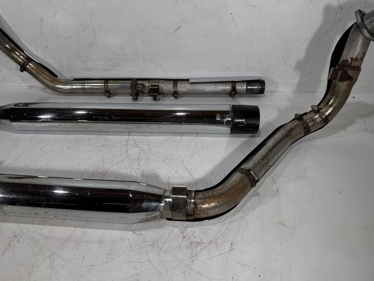 1997 Harley Electra Glide Touring FLHT OEM Exhaust Header Pipes Muffler