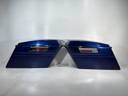 2007 Harley Touring FLHTCU Electra Glide Ultra OEM Left Right Saddlebags Luggage NOKey