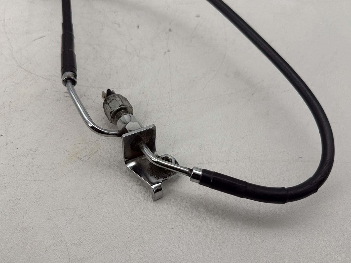 2007 Harley Touring FLHTP Electra Glide Police OEM Rear Brake Hose Line Pipe
