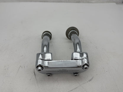 1998 Harley Road King Touring FLHRCI Classic OEM Front Handlebar Riser Top Clamp Chrome