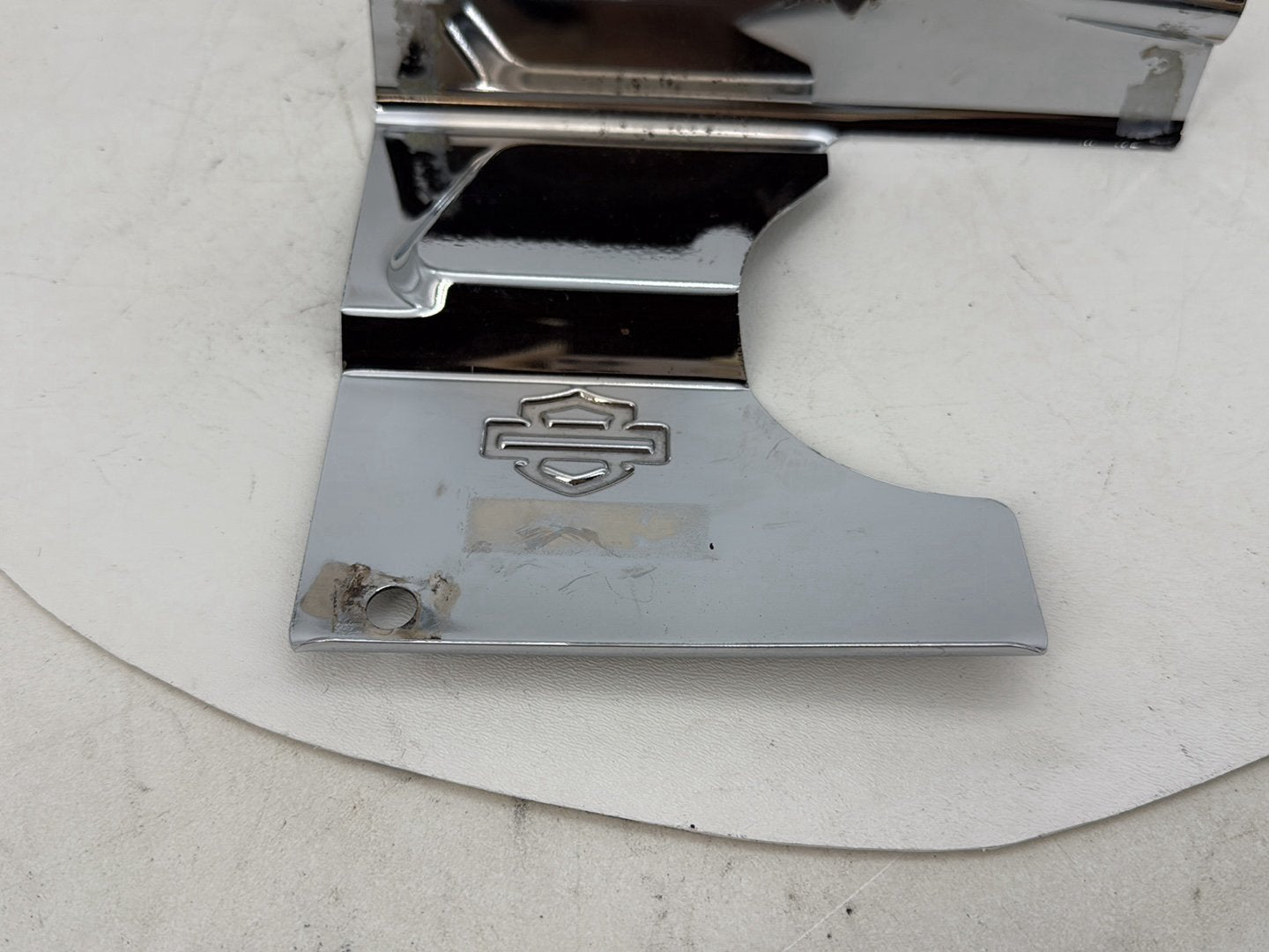 2005 Harley Road Glide Touring FLTRI OEM Transmission Chrome Cover